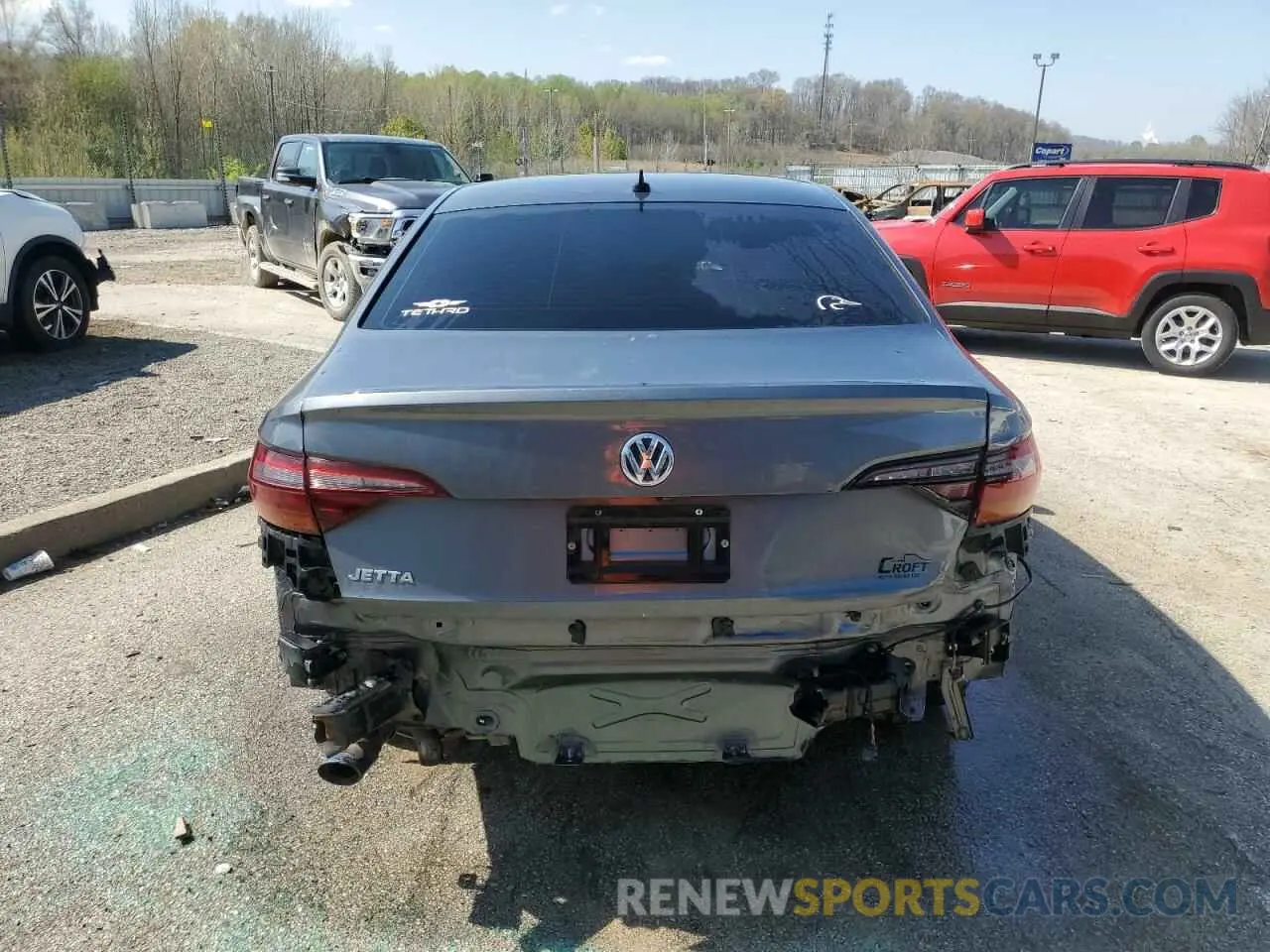 6 Photograph of a damaged car 3VWC57BU5KM143885 VOLKSWAGEN JETTA 2019