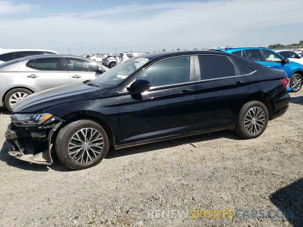 1 Photograph of a damaged car 3VWC57BU5KM144017 VOLKSWAGEN JETTA 2019