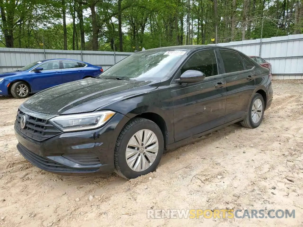 1 Photograph of a damaged car 3VWC57BU5KM149654 VOLKSWAGEN JETTA 2019