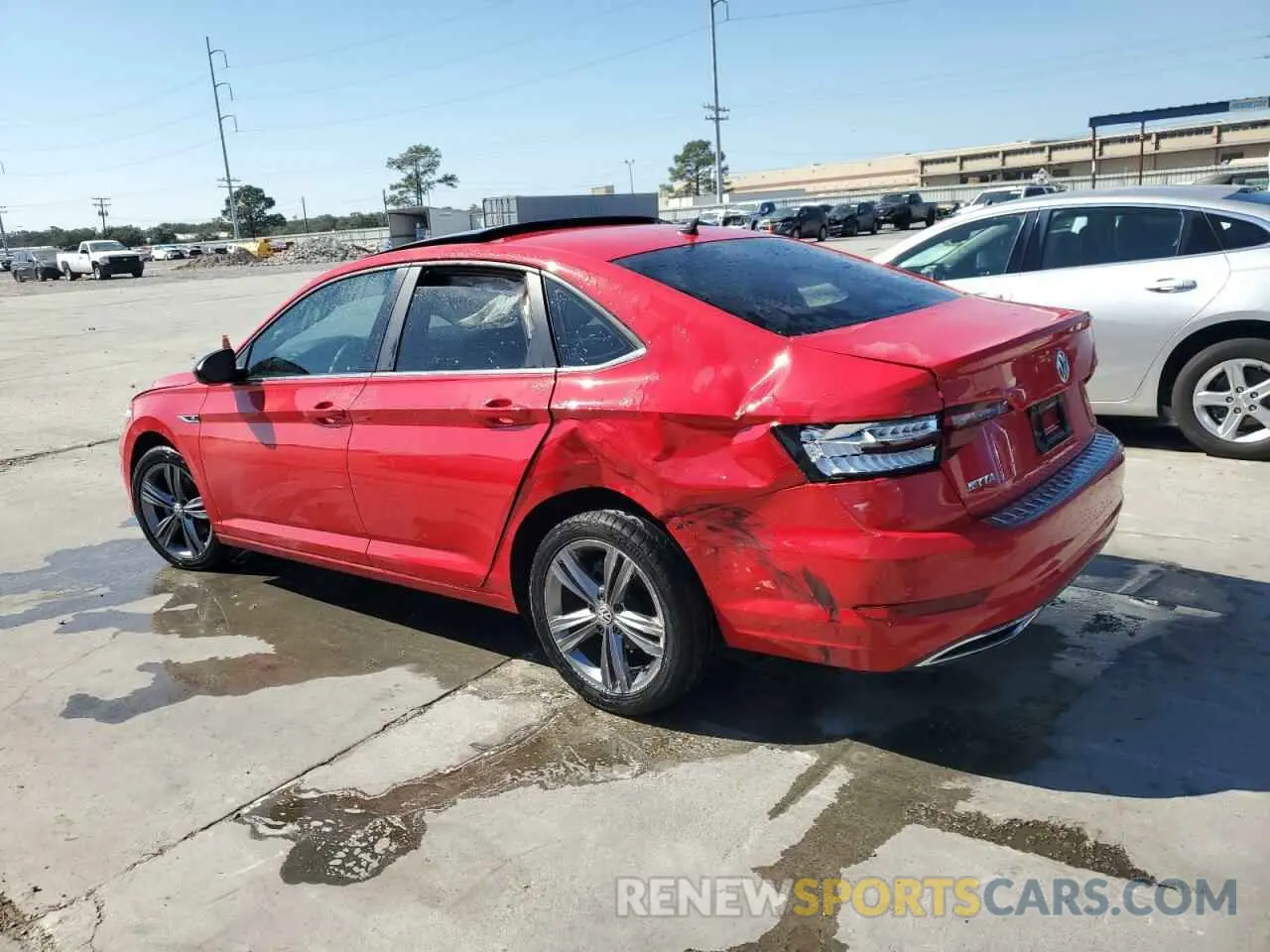 2 Photograph of a damaged car 3VWC57BU5KM166180 VOLKSWAGEN JETTA 2019