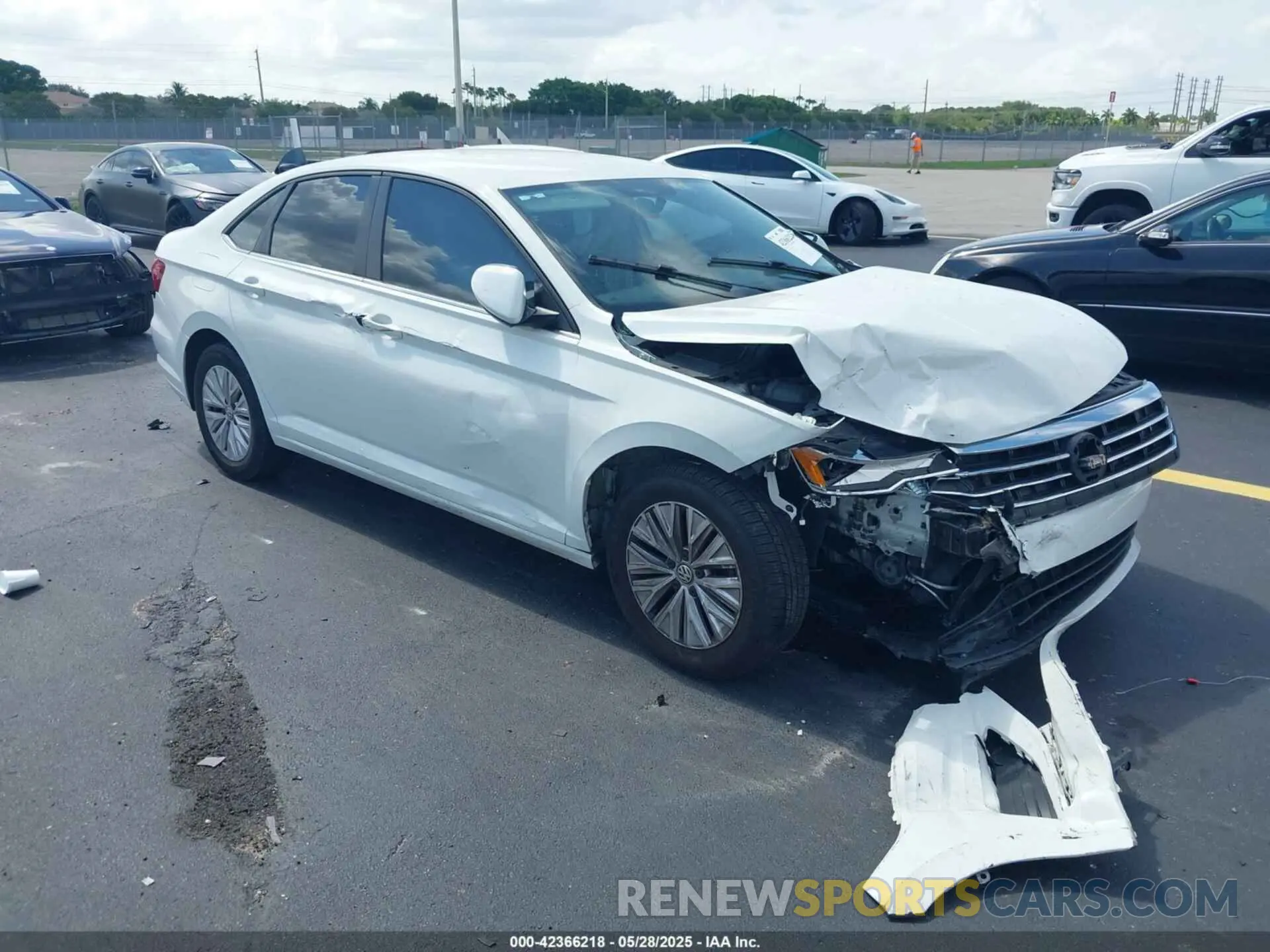1 Photograph of a damaged car 3VWC57BU5KM179110 VOLKSWAGEN JETTA 2019