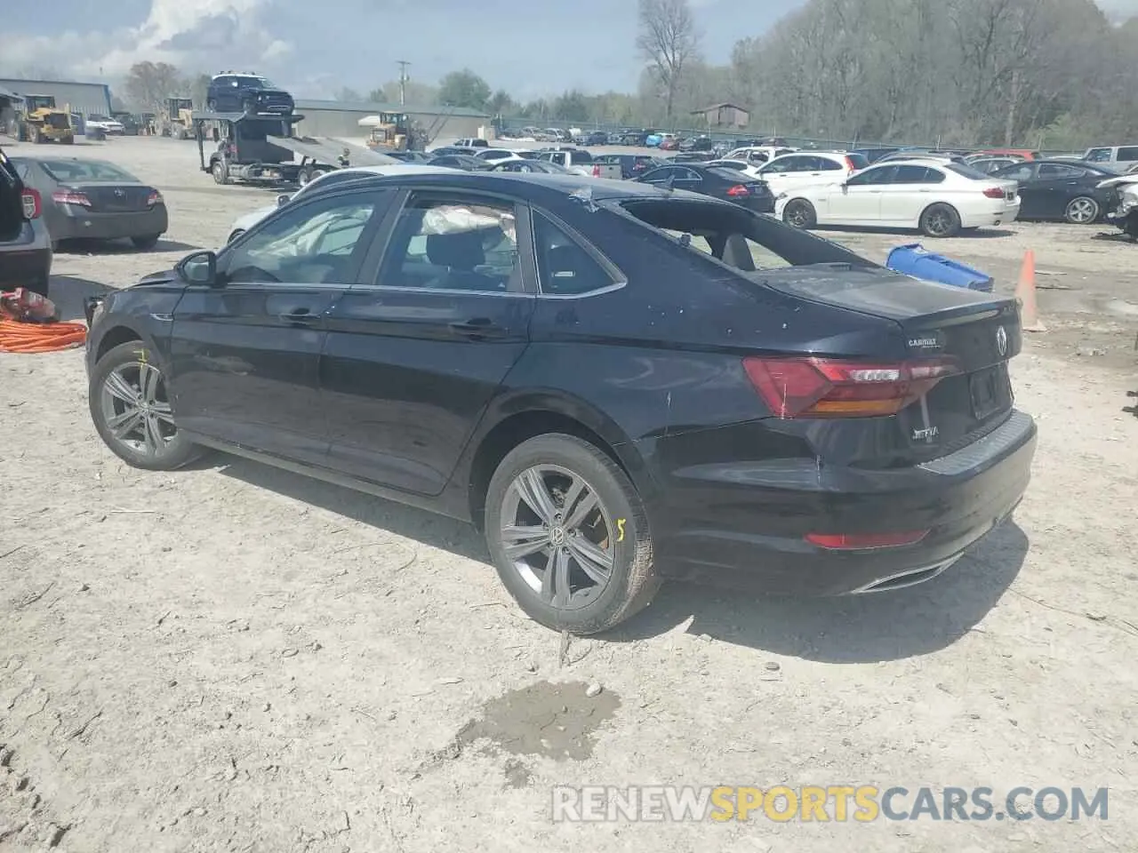 2 Photograph of a damaged car 3VWC57BU5KM181519 VOLKSWAGEN JETTA 2019