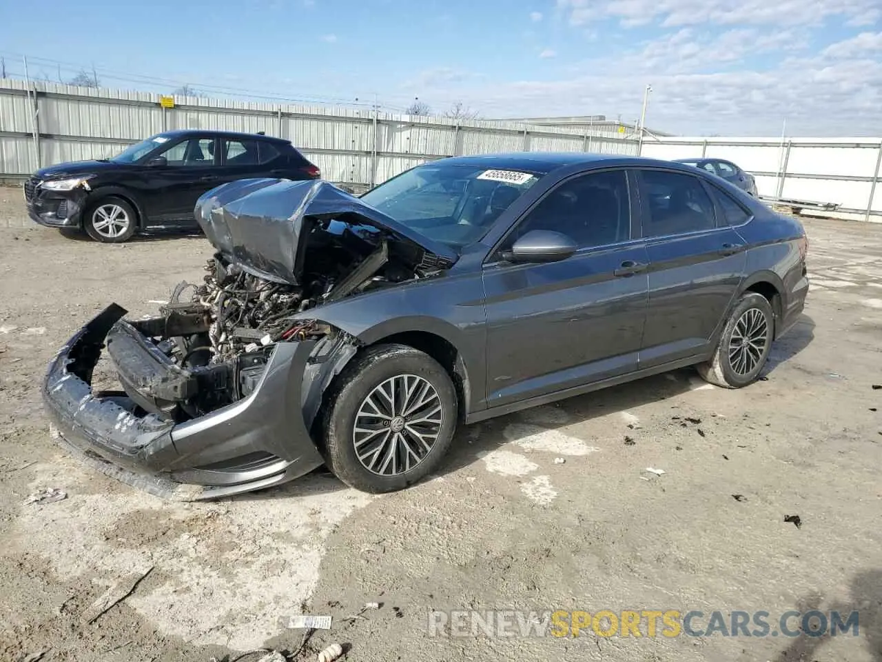 1 Photograph of a damaged car 3VWC57BU5KM216320 VOLKSWAGEN JETTA 2019