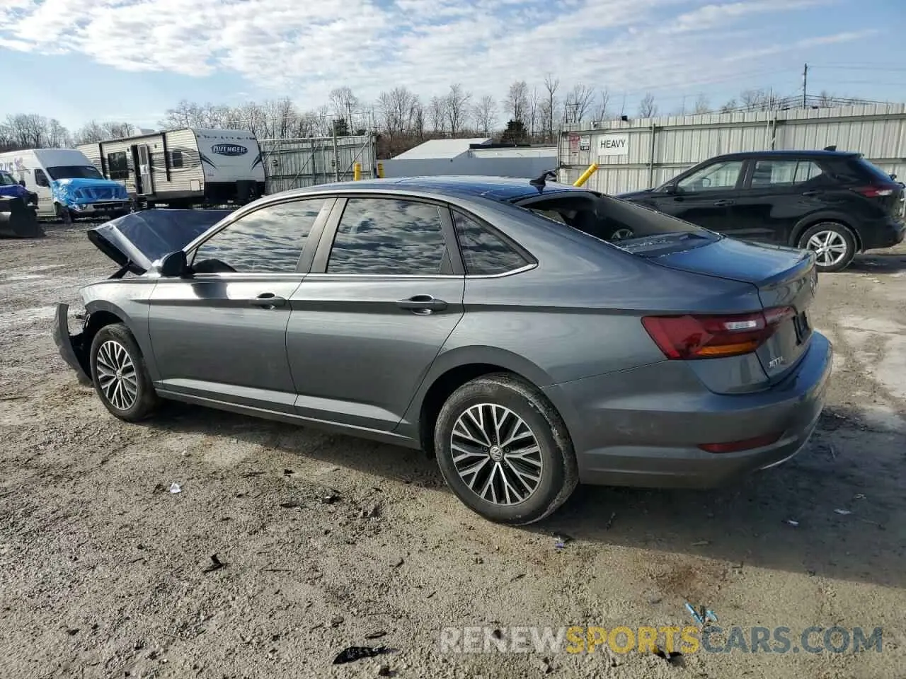 2 Photograph of a damaged car 3VWC57BU5KM216320 VOLKSWAGEN JETTA 2019
