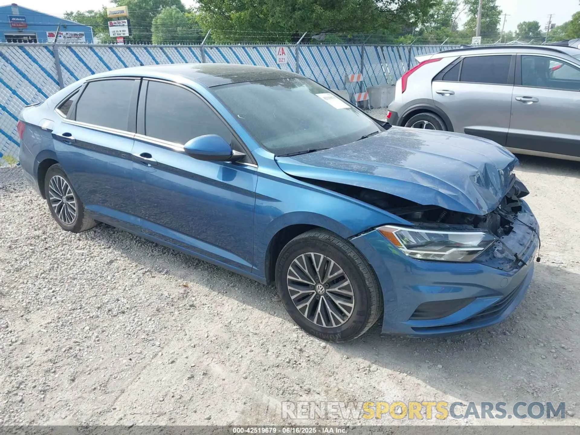 1 Photograph of a damaged car 3VWC57BU5KM226846 VOLKSWAGEN JETTA 2019