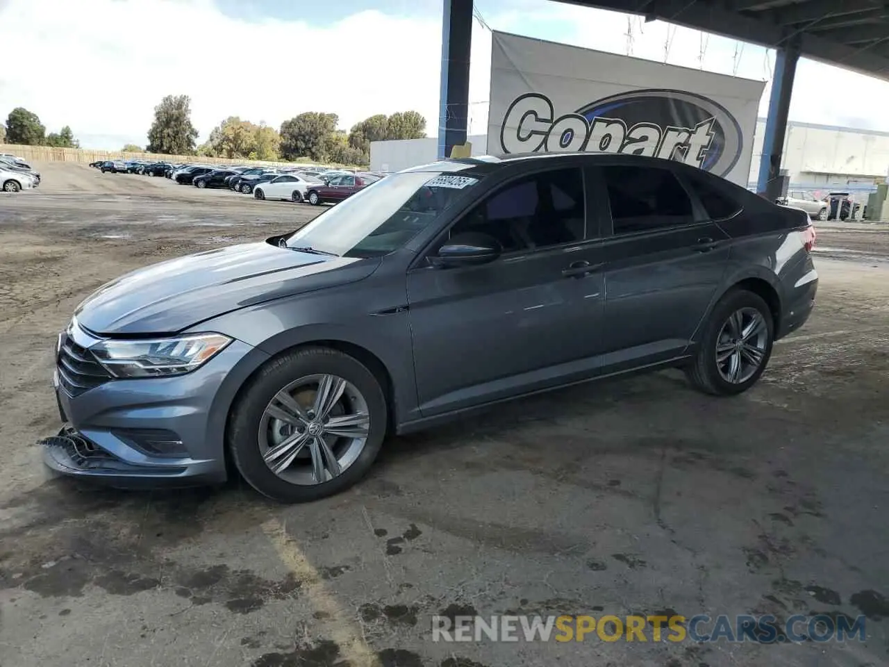 1 Photograph of a damaged car 3VWC57BU5KM256428 VOLKSWAGEN JETTA 2019