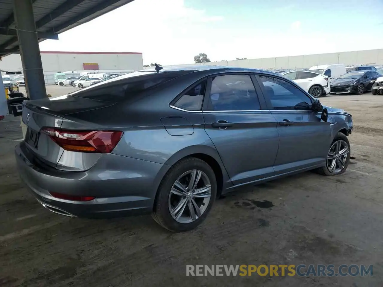3 Photograph of a damaged car 3VWC57BU5KM256428 VOLKSWAGEN JETTA 2019