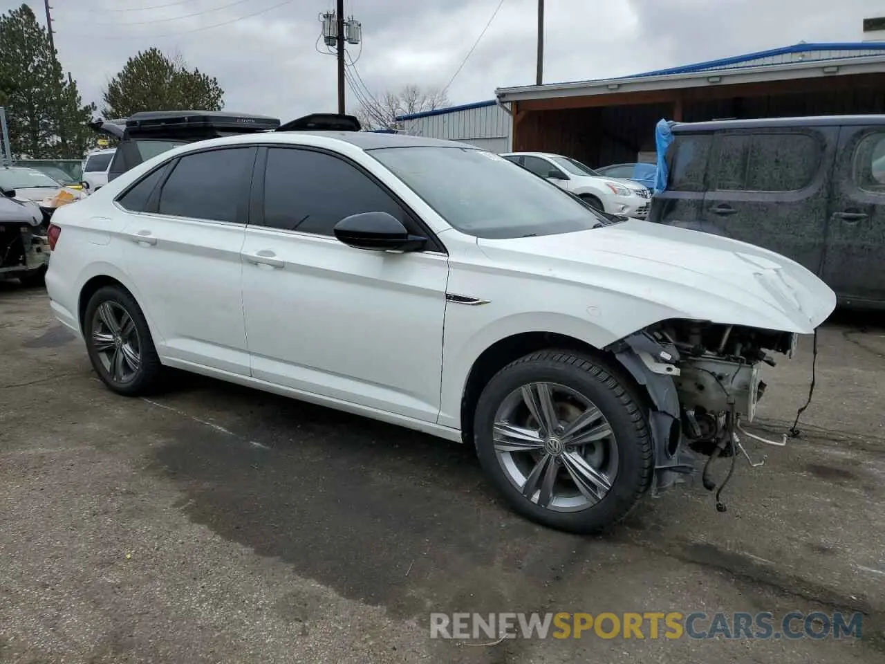 4 Photograph of a damaged car 3VWC57BU5KM272726 VOLKSWAGEN JETTA 2019