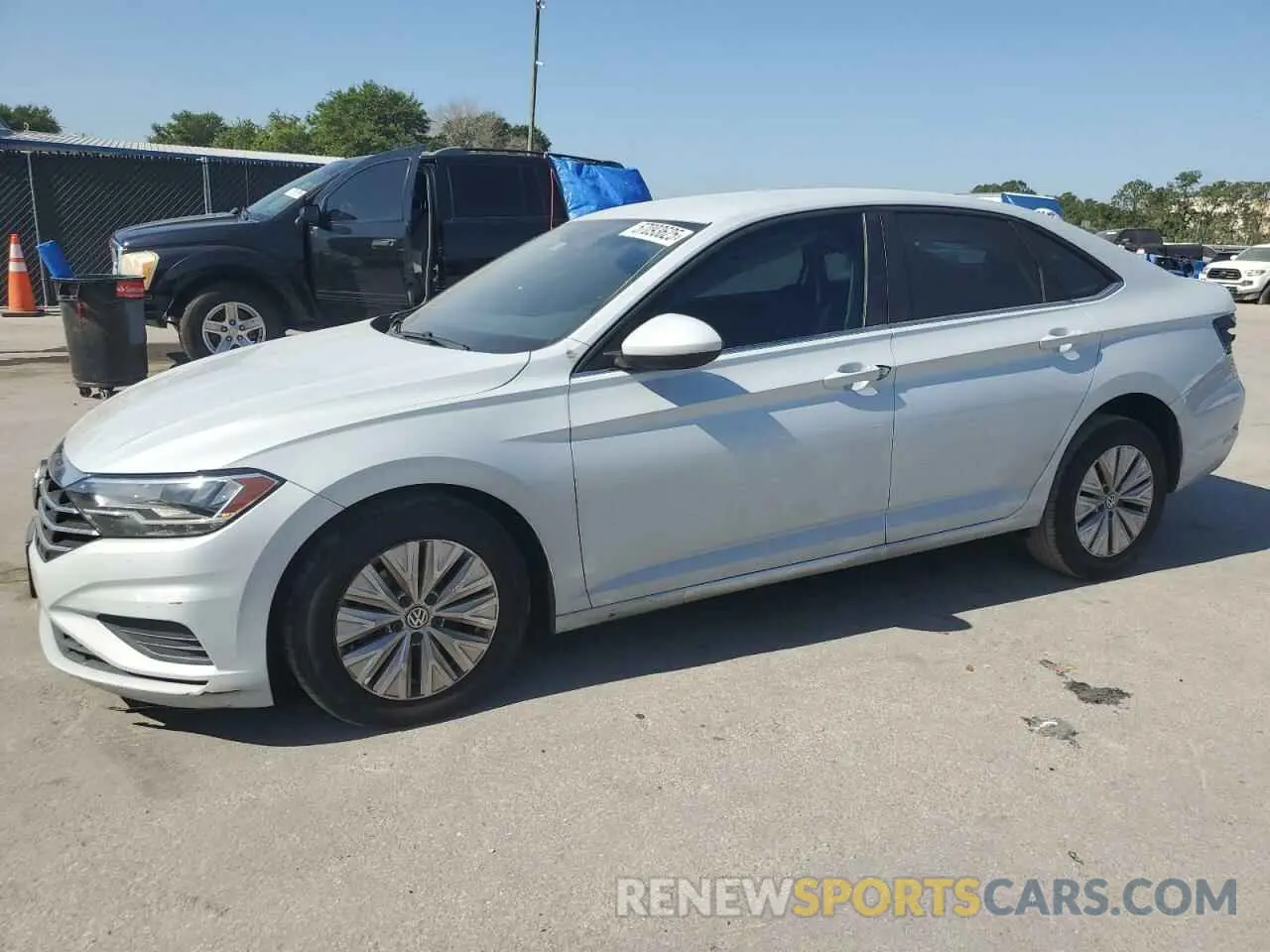 1 Photograph of a damaged car 3VWC57BU6KM023674 VOLKSWAGEN JETTA 2019