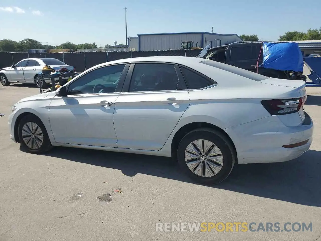 2 Photograph of a damaged car 3VWC57BU6KM023674 VOLKSWAGEN JETTA 2019