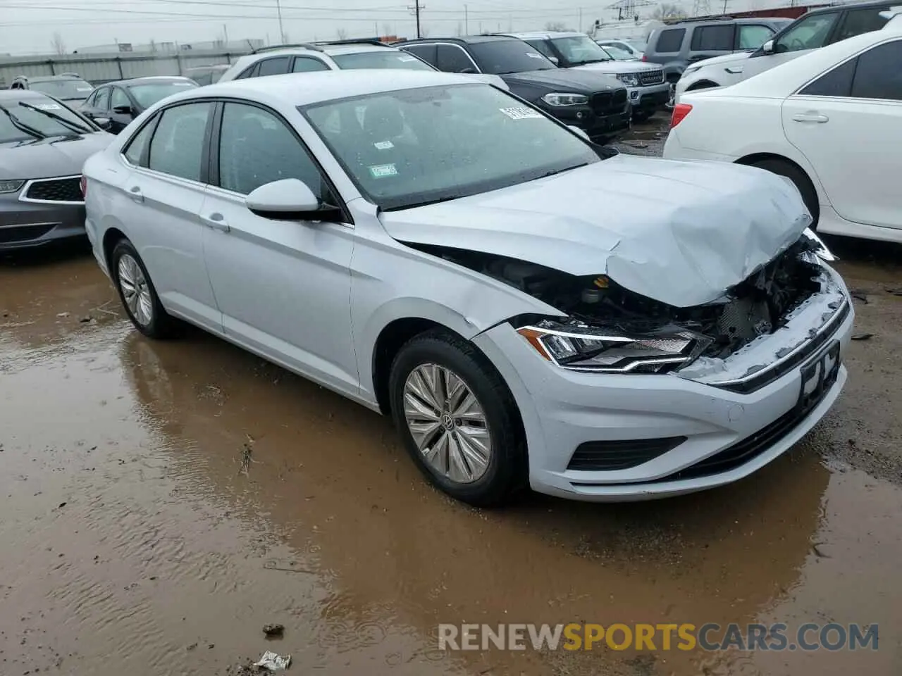 4 Photograph of a damaged car 3VWC57BU6KM040314 VOLKSWAGEN JETTA 2019