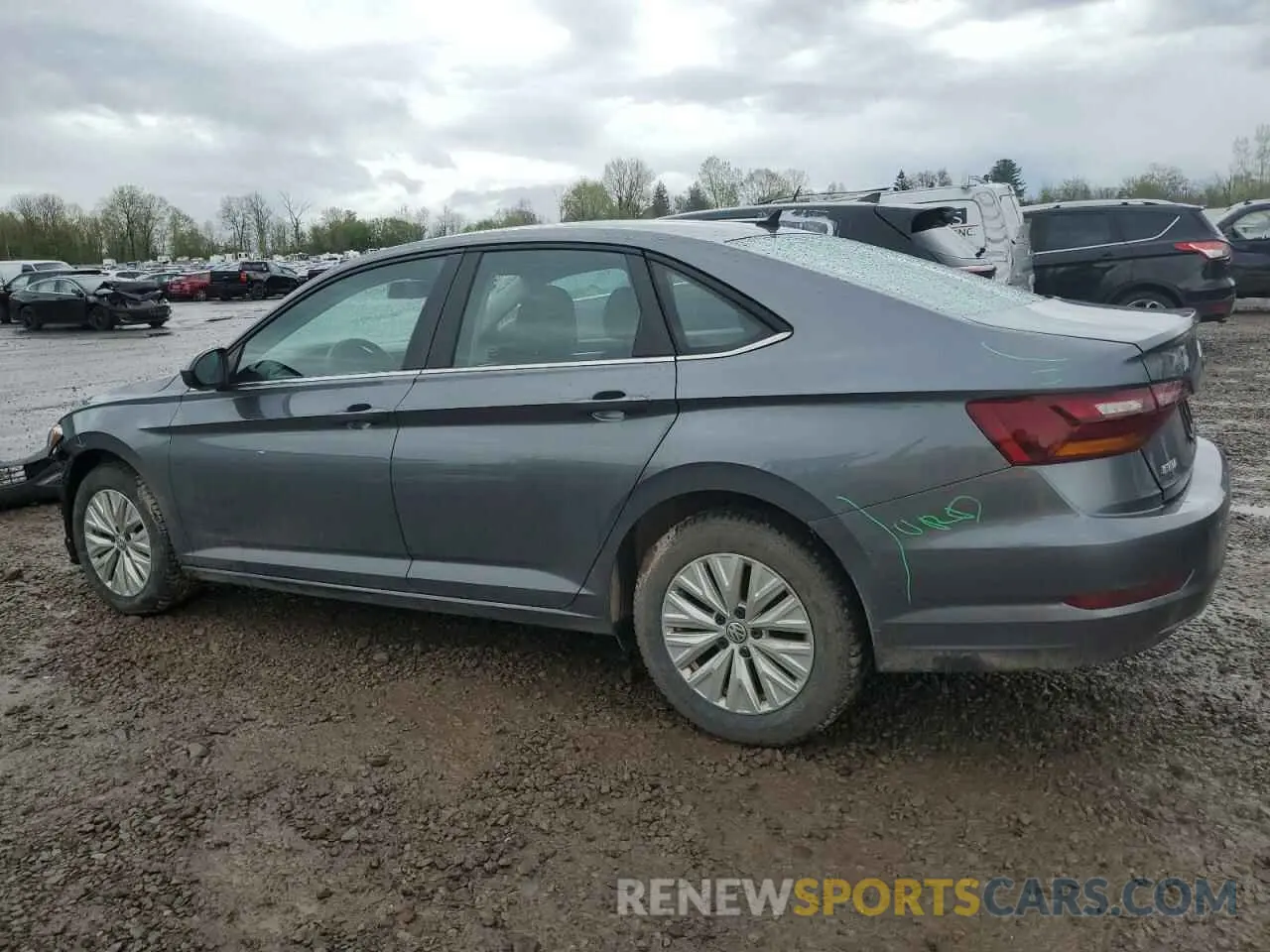 2 Photograph of a damaged car 3VWC57BU6KM061714 VOLKSWAGEN JETTA 2019