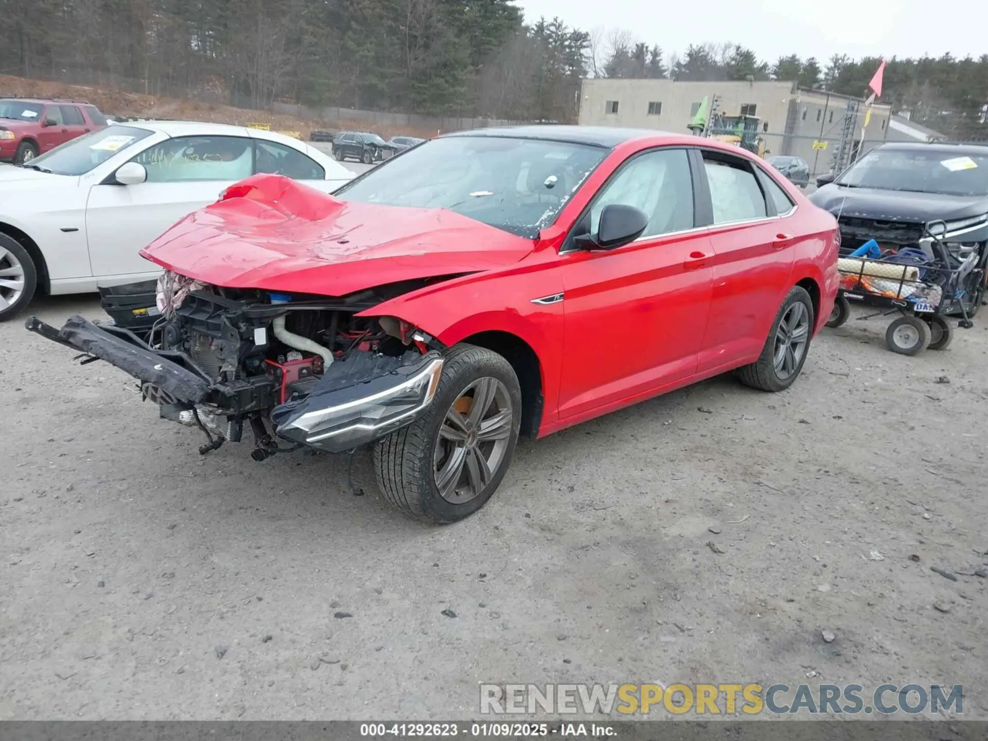 2 Photograph of a damaged car 3VWC57BU6KM074298 VOLKSWAGEN JETTA 2019