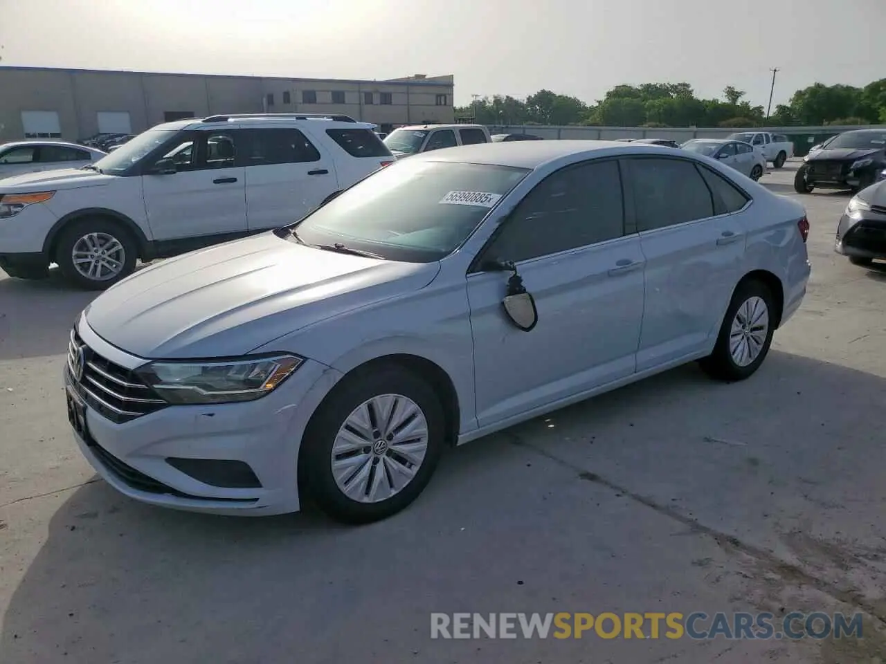 1 Photograph of a damaged car 3VWC57BU6KM088721 VOLKSWAGEN JETTA 2019