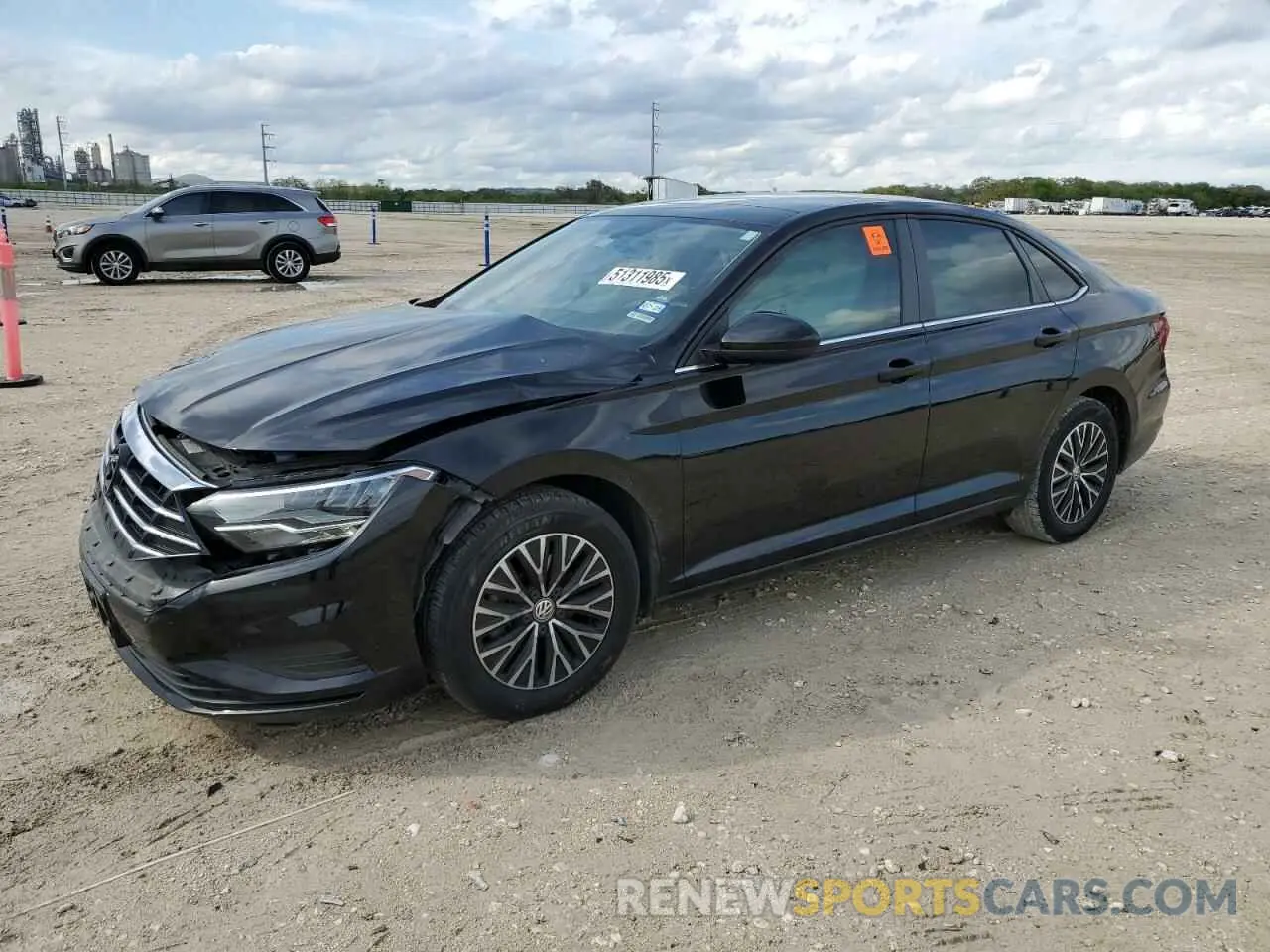 1 Photograph of a damaged car 3VWC57BU6KM123550 VOLKSWAGEN JETTA 2019