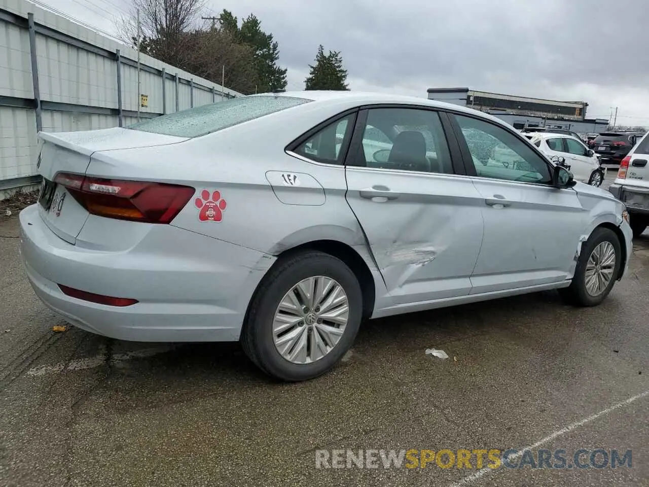 3 Photograph of a damaged car 3VWC57BU6KM140123 VOLKSWAGEN JETTA 2019