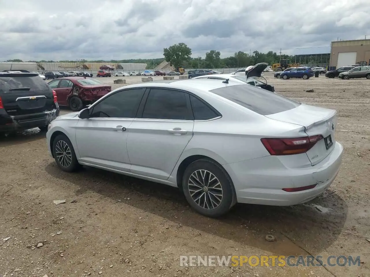 2 Photograph of a damaged car 3VWC57BU6KM140588 VOLKSWAGEN JETTA 2019