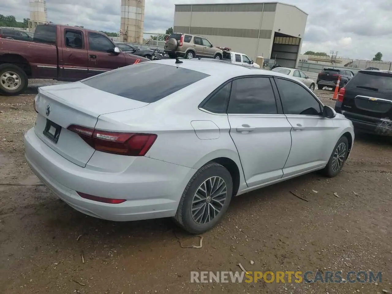 3 Photograph of a damaged car 3VWC57BU6KM140588 VOLKSWAGEN JETTA 2019