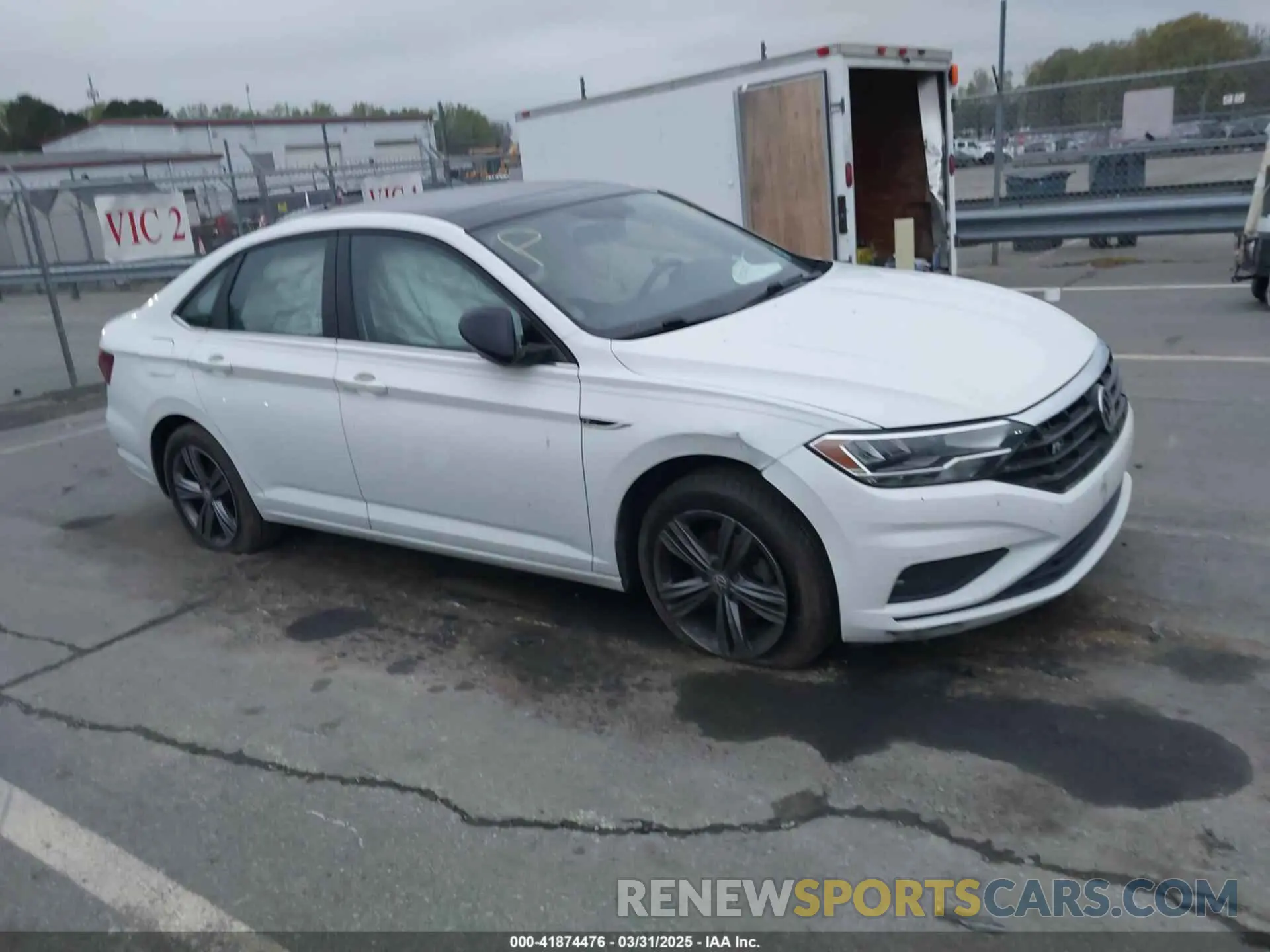 1 Photograph of a damaged car 3VWC57BU6KM162459 VOLKSWAGEN JETTA 2019