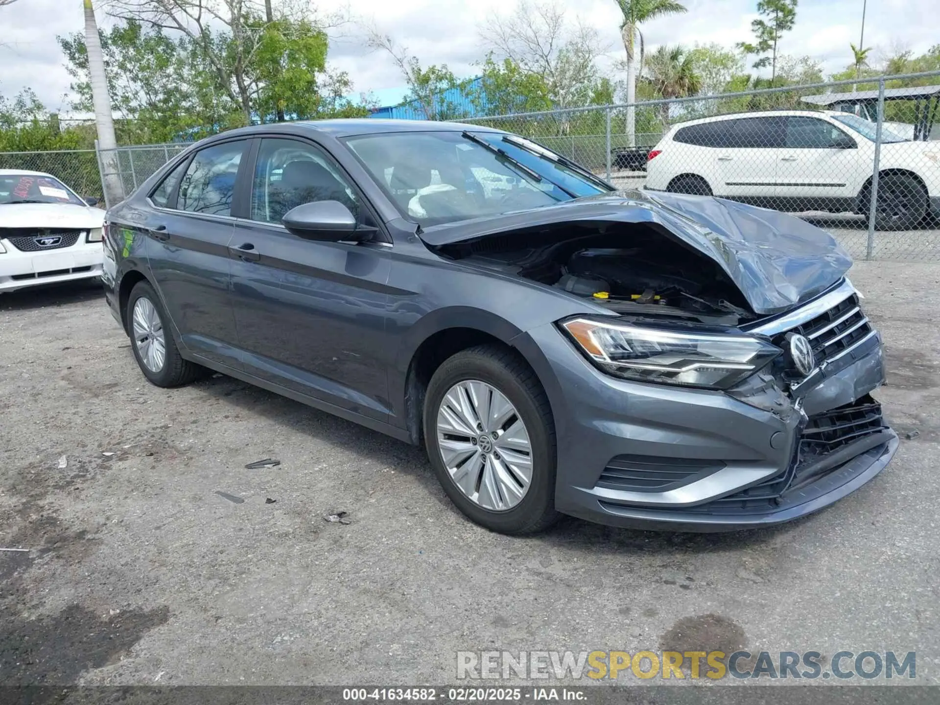 1 Photograph of a damaged car 3VWC57BU6KM179682 VOLKSWAGEN JETTA 2019