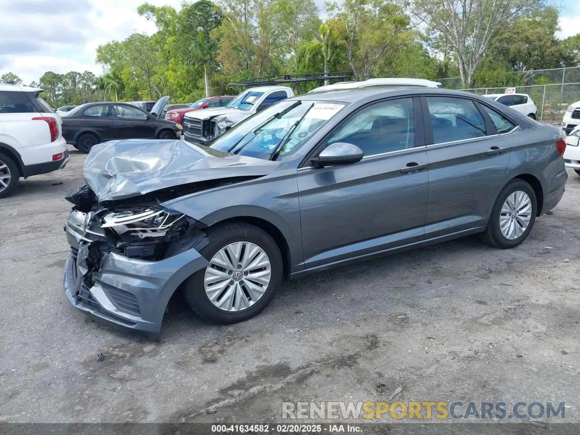 2 Photograph of a damaged car 3VWC57BU6KM179682 VOLKSWAGEN JETTA 2019