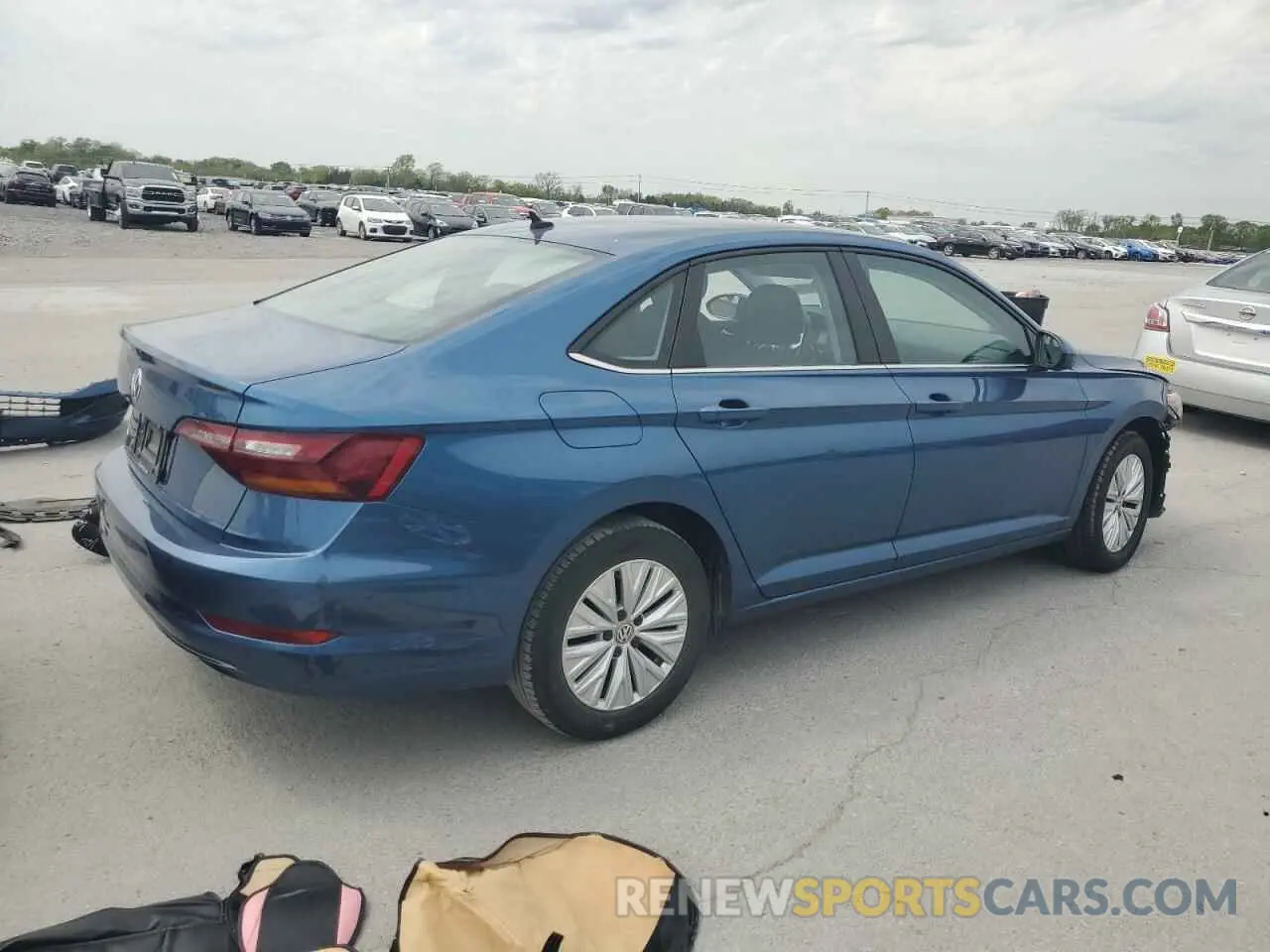 3 Photograph of a damaged car 3VWC57BU6KM186907 VOLKSWAGEN JETTA 2019