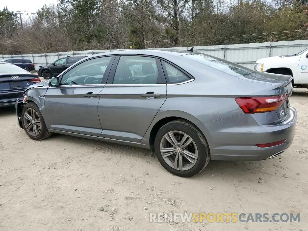 2 Photograph of a damaged car 3VWC57BU6KM214849 VOLKSWAGEN JETTA 2019