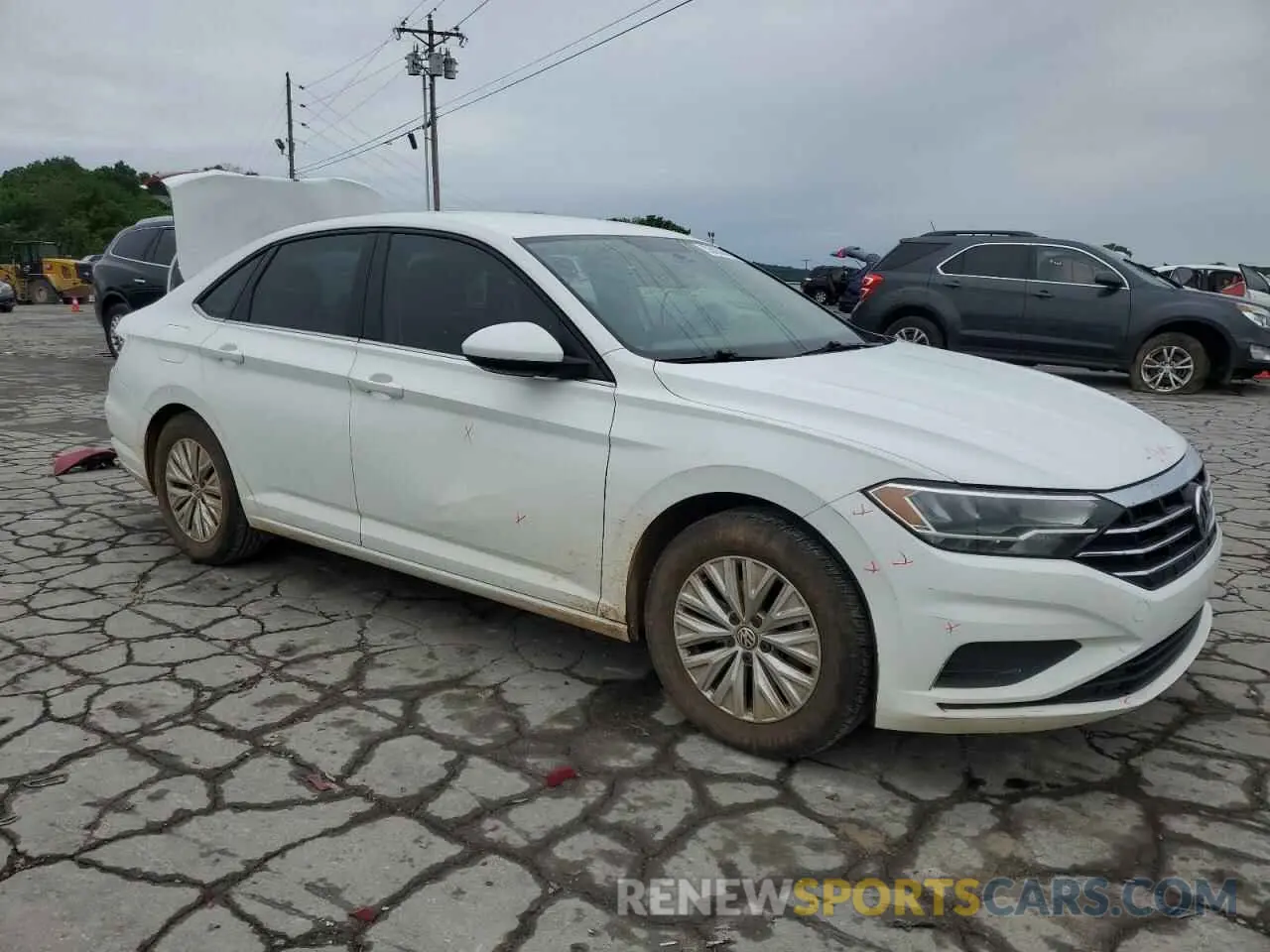 4 Photograph of a damaged car 3VWC57BU6KM216553 VOLKSWAGEN JETTA 2019