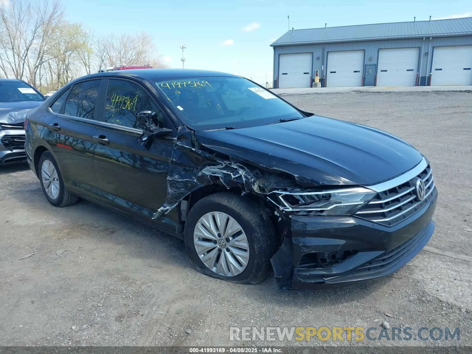 1 Photograph of a damaged car 3VWC57BU6KM240013 VOLKSWAGEN JETTA 2019
