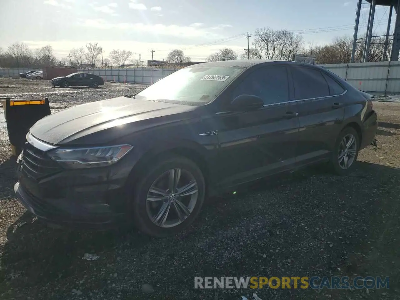 1 Photograph of a damaged car 3VWC57BU6KM240478 VOLKSWAGEN JETTA 2019