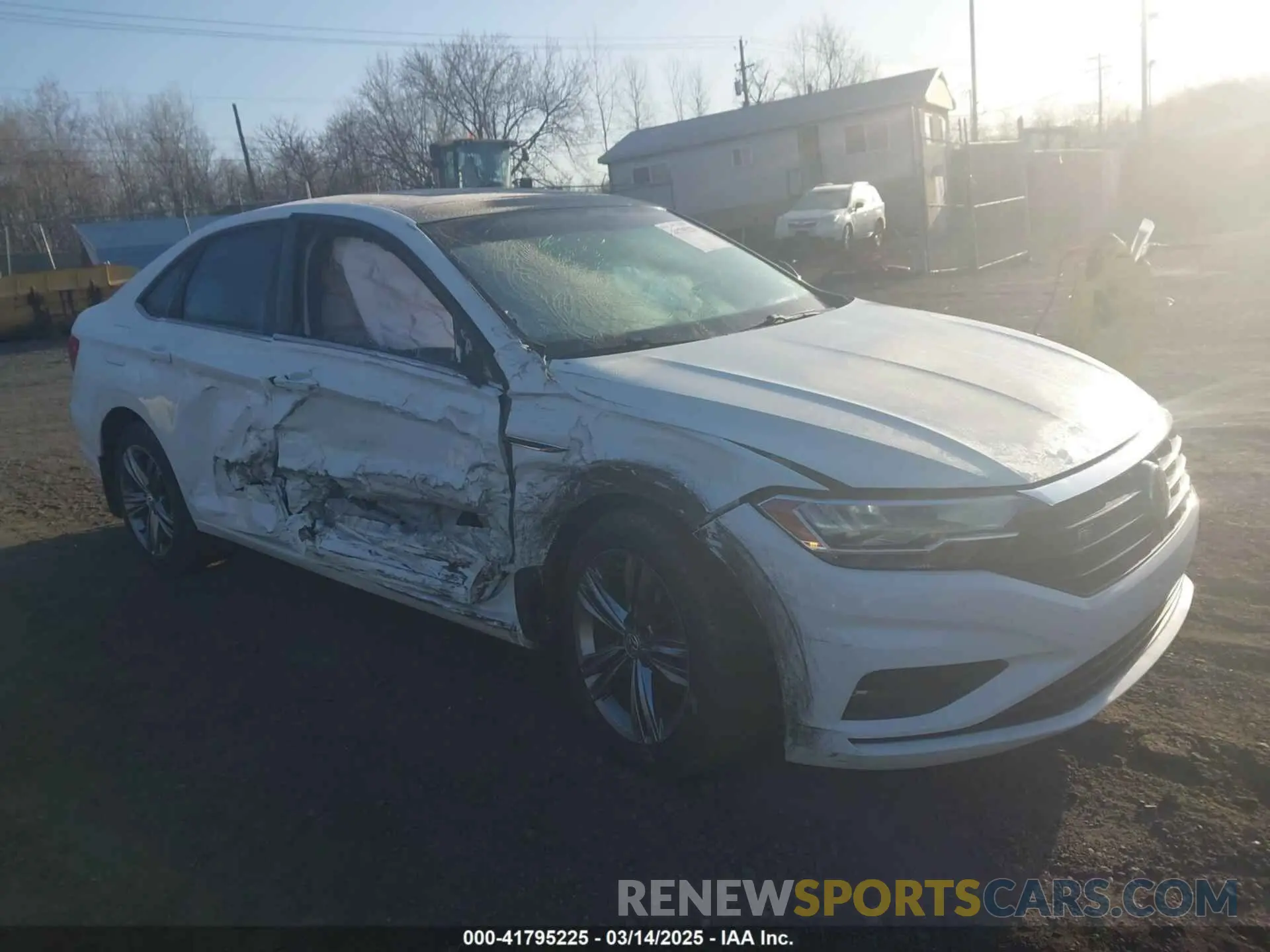 1 Photograph of a damaged car 3VWC57BU6KM241601 VOLKSWAGEN JETTA 2019