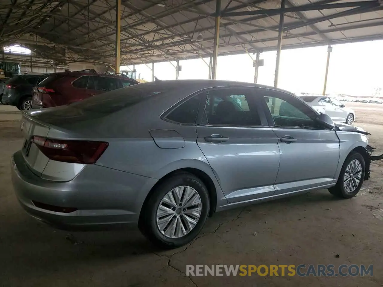 3 Photograph of a damaged car 3VWC57BU6KM255532 VOLKSWAGEN JETTA 2019