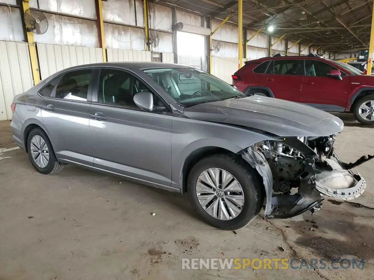 4 Photograph of a damaged car 3VWC57BU6KM255532 VOLKSWAGEN JETTA 2019