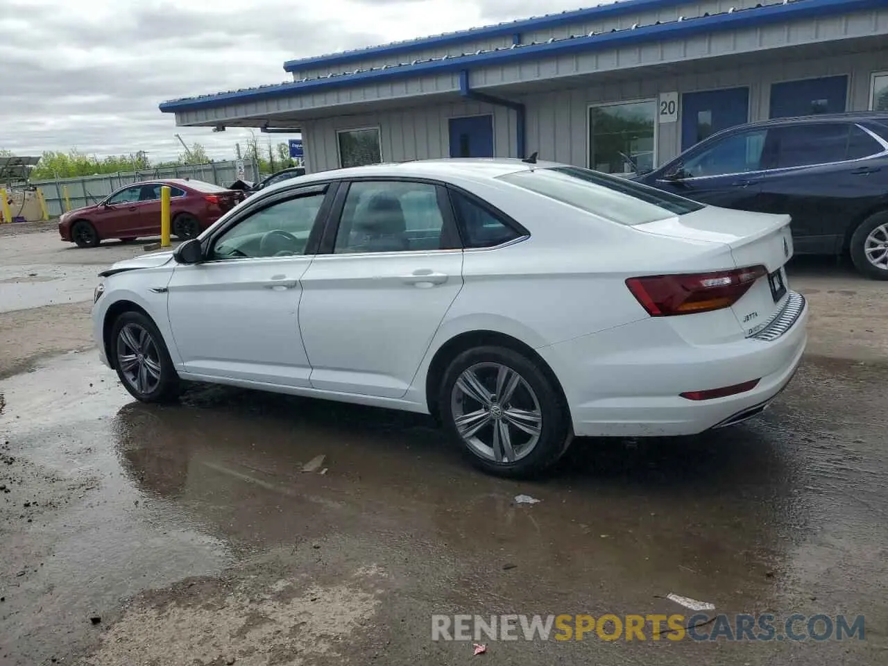 2 Photograph of a damaged car 3VWC57BU6KM262626 VOLKSWAGEN JETTA 2019