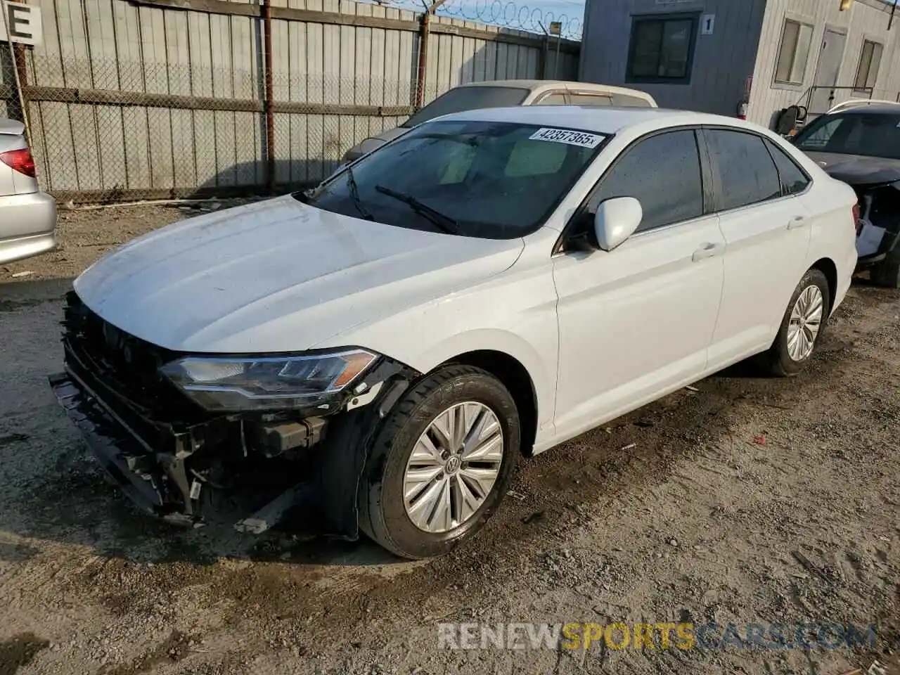 1 Photograph of a damaged car 3VWC57BU6KM275599 VOLKSWAGEN JETTA 2019