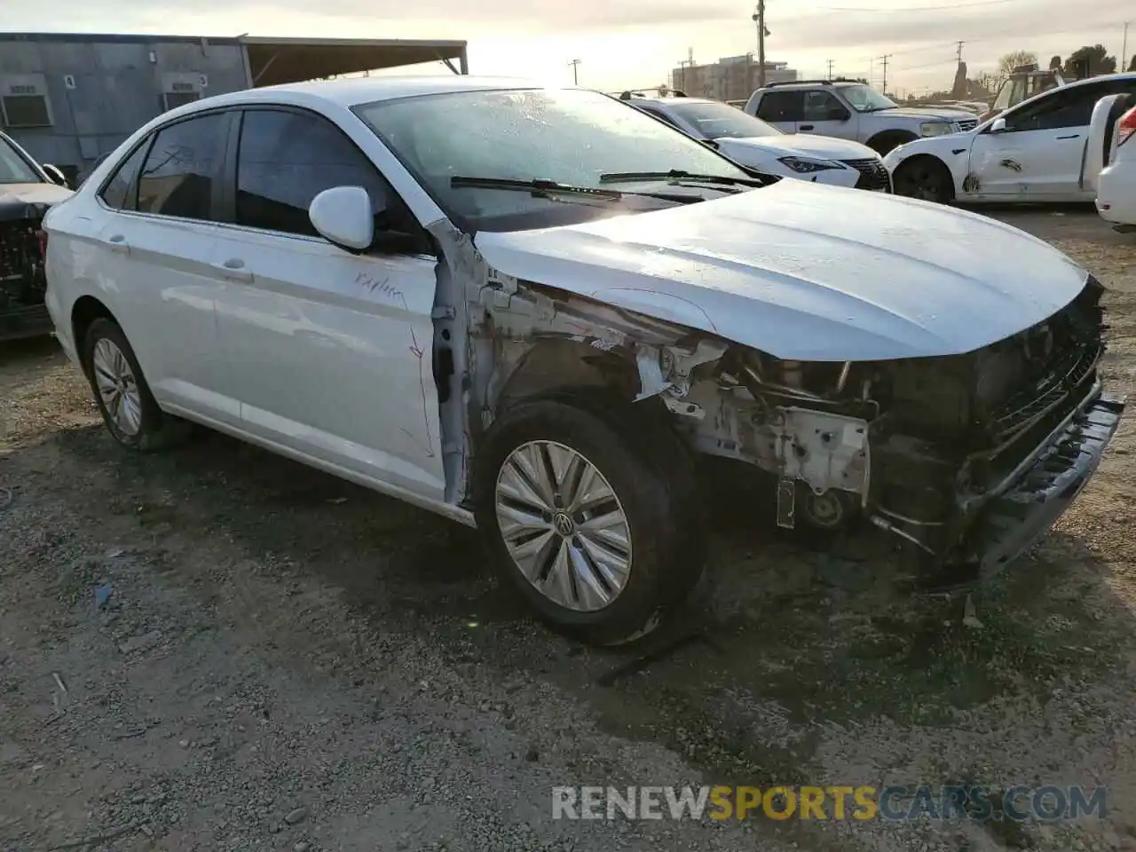 4 Photograph of a damaged car 3VWC57BU6KM275599 VOLKSWAGEN JETTA 2019