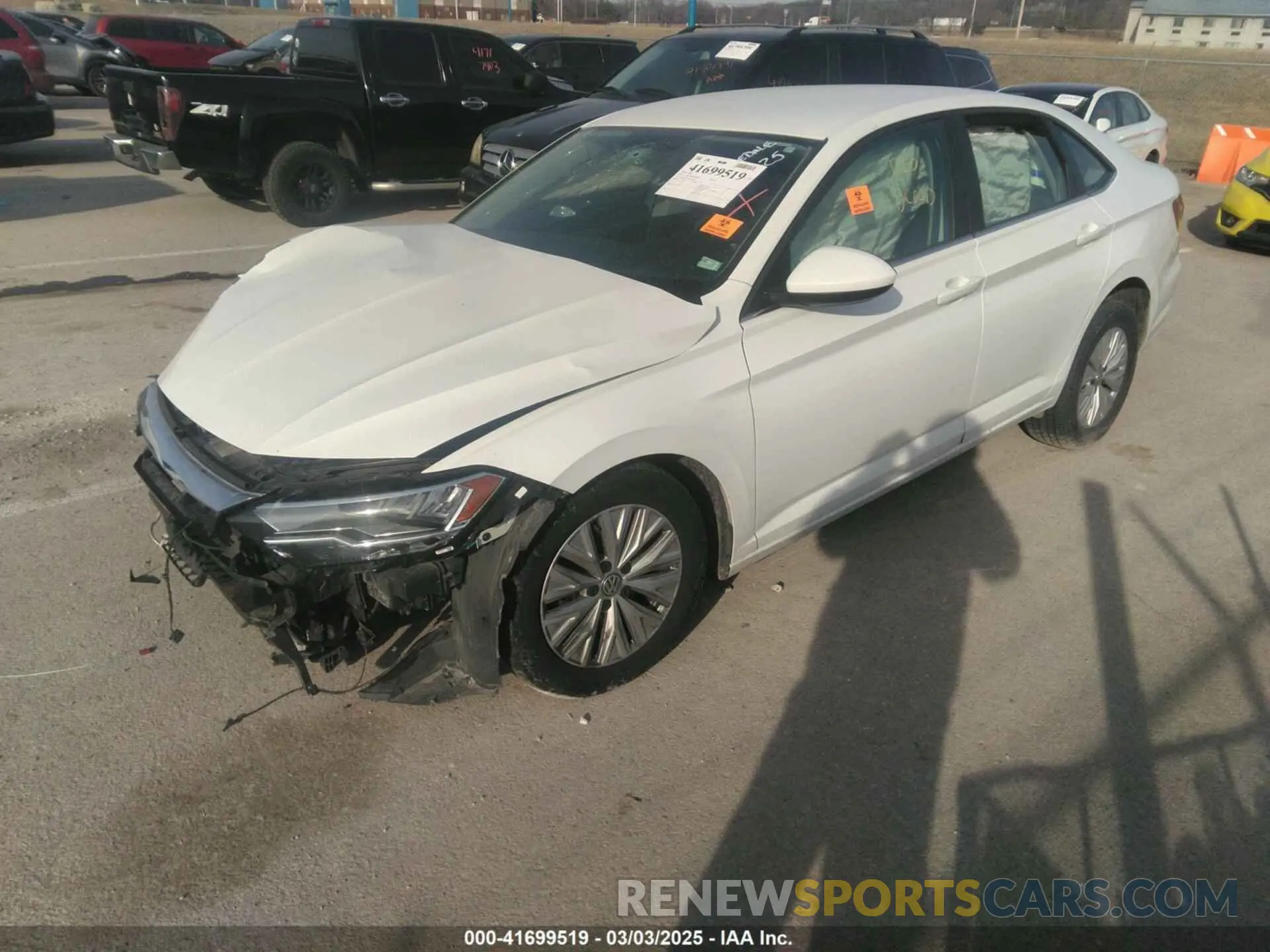 2 Photograph of a damaged car 3VWC57BU7KM031816 VOLKSWAGEN JETTA 2019