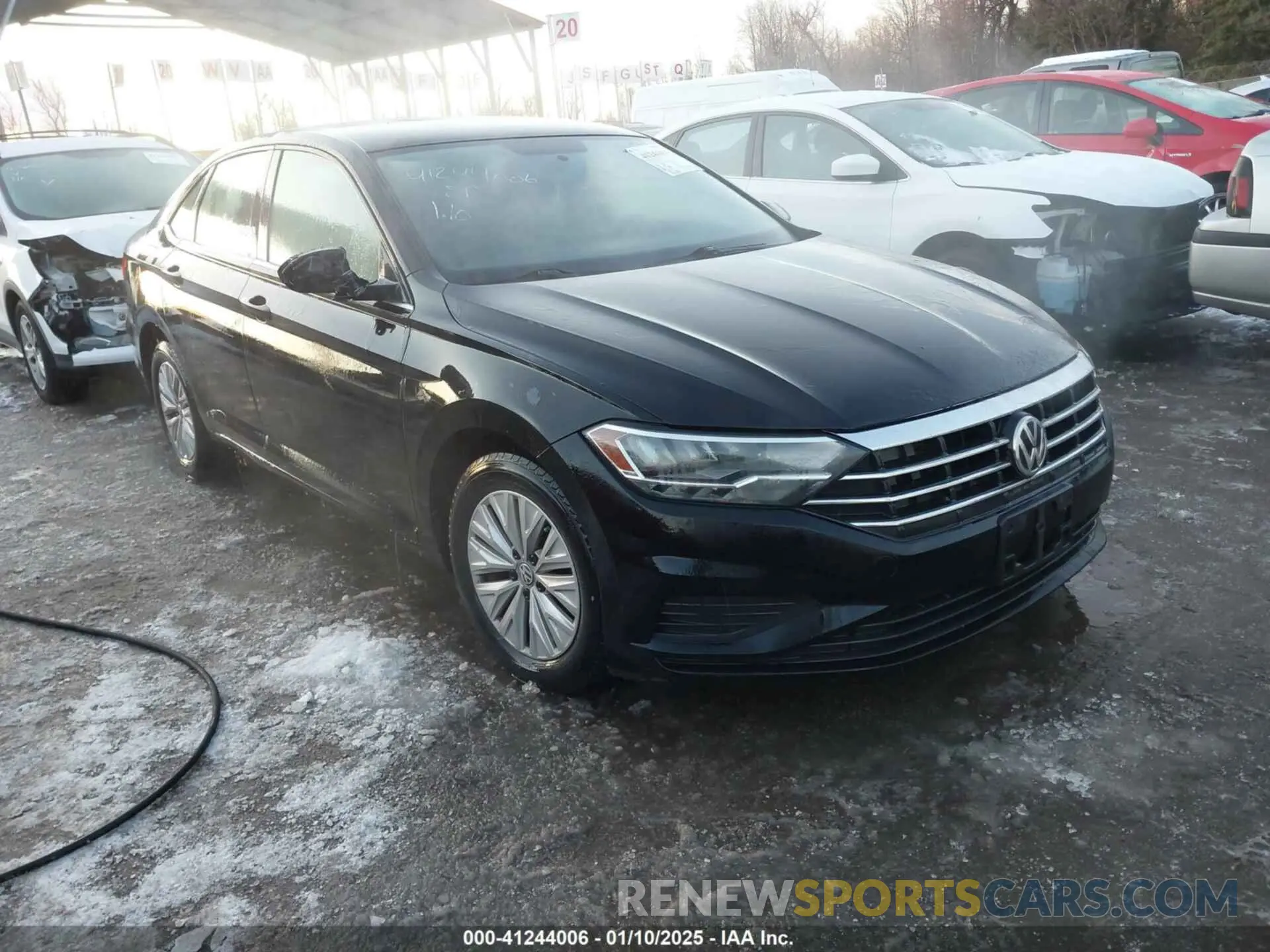 1 Photograph of a damaged car 3VWC57BU7KM032206 VOLKSWAGEN JETTA 2019