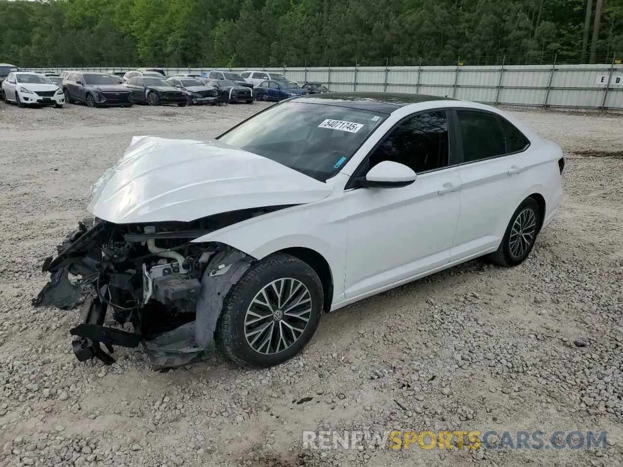1 Photograph of a damaged car 3VWC57BU7KM036322 VOLKSWAGEN JETTA 2019