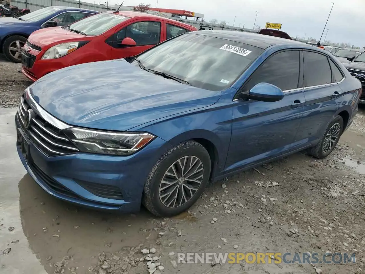 2 Photograph of a damaged car 3VWC57BU7KM055470 VOLKSWAGEN JETTA 2019