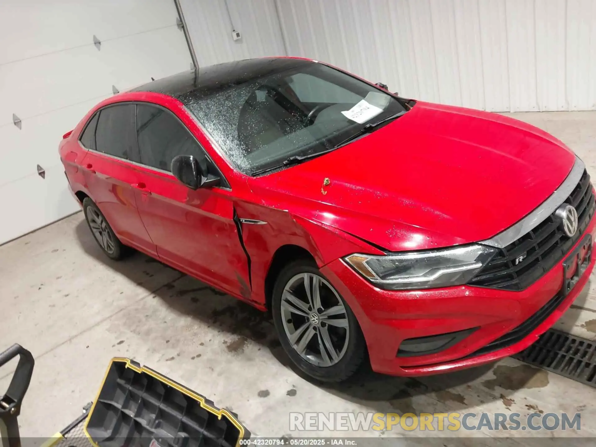 1 Photograph of a damaged car 3VWC57BU7KM069854 VOLKSWAGEN JETTA 2019