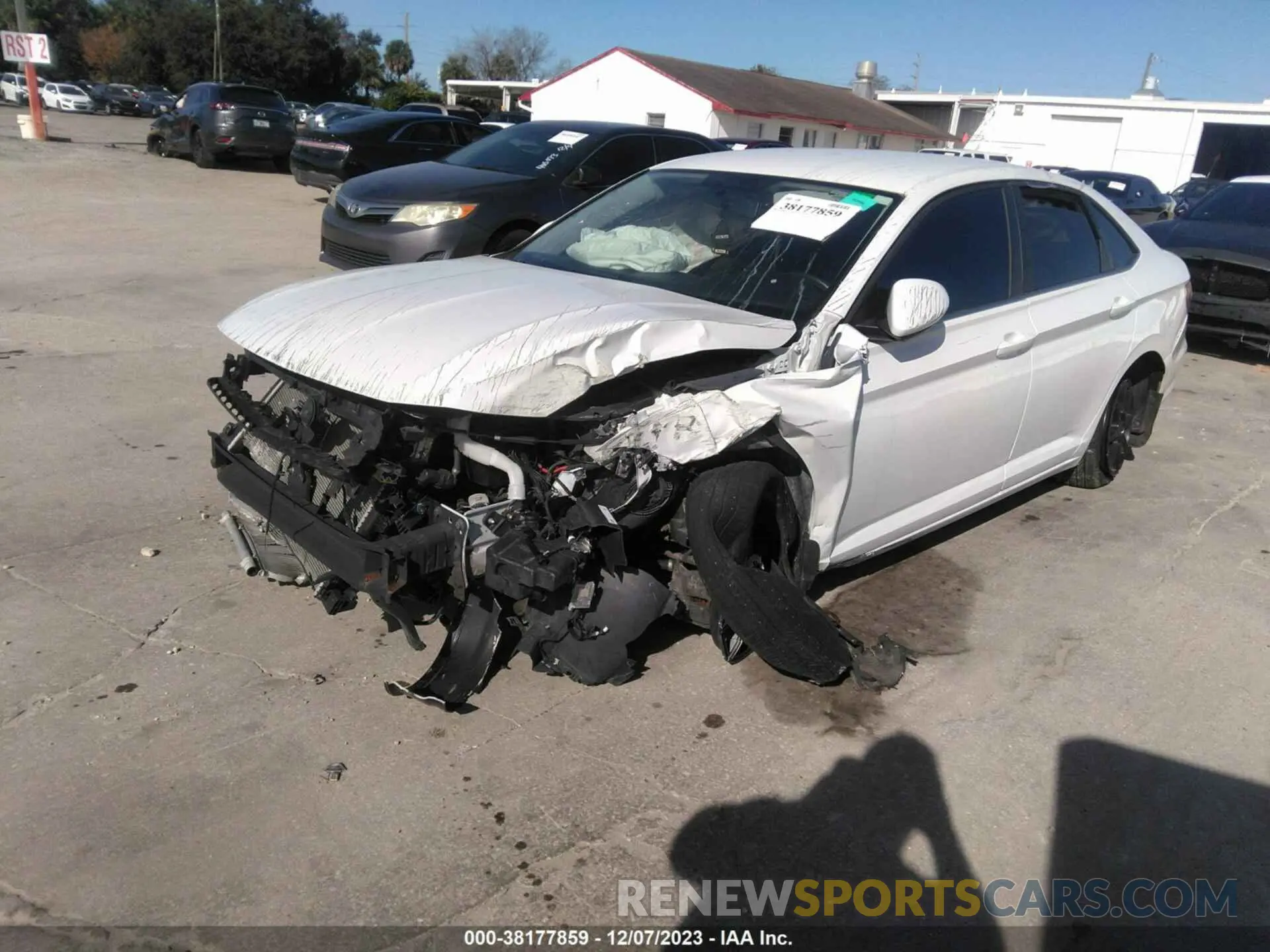 2 Photograph of a damaged car 3VWC57BU7KM075797 VOLKSWAGEN JETTA 2019