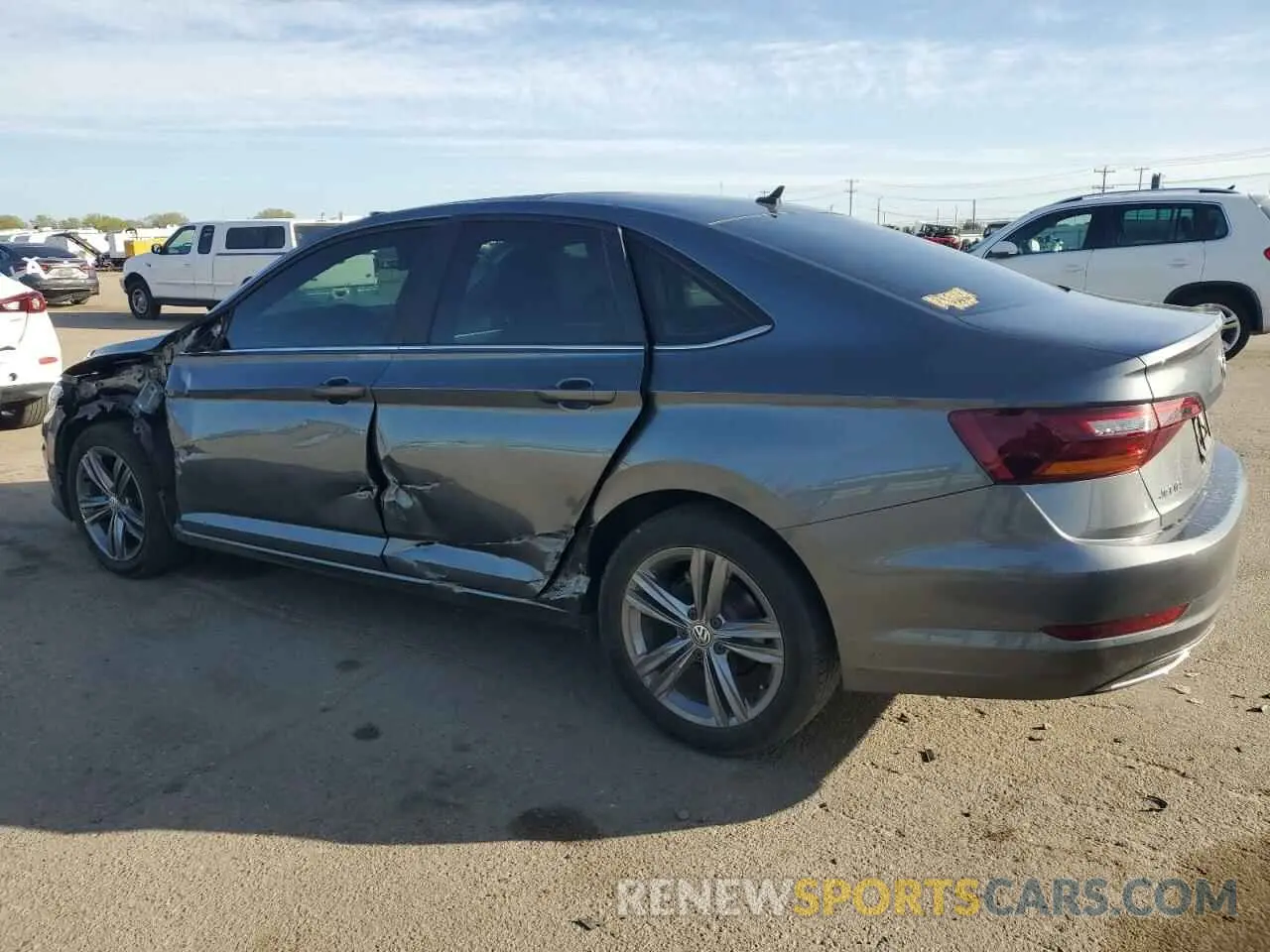 2 Photograph of a damaged car 3VWC57BU7KM076142 VOLKSWAGEN JETTA 2019