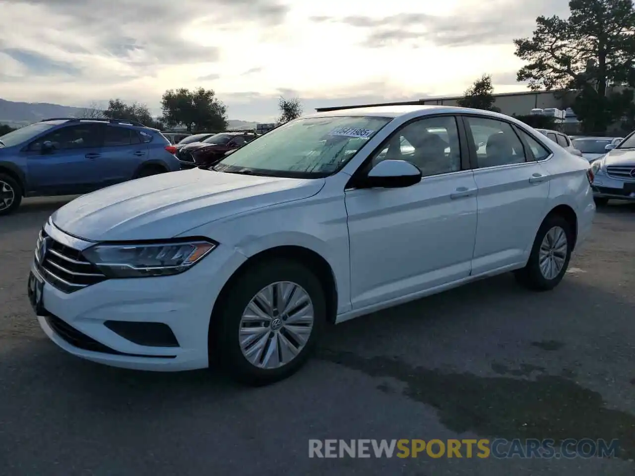 1 Photograph of a damaged car 3VWC57BU7KM077680 VOLKSWAGEN JETTA 2019