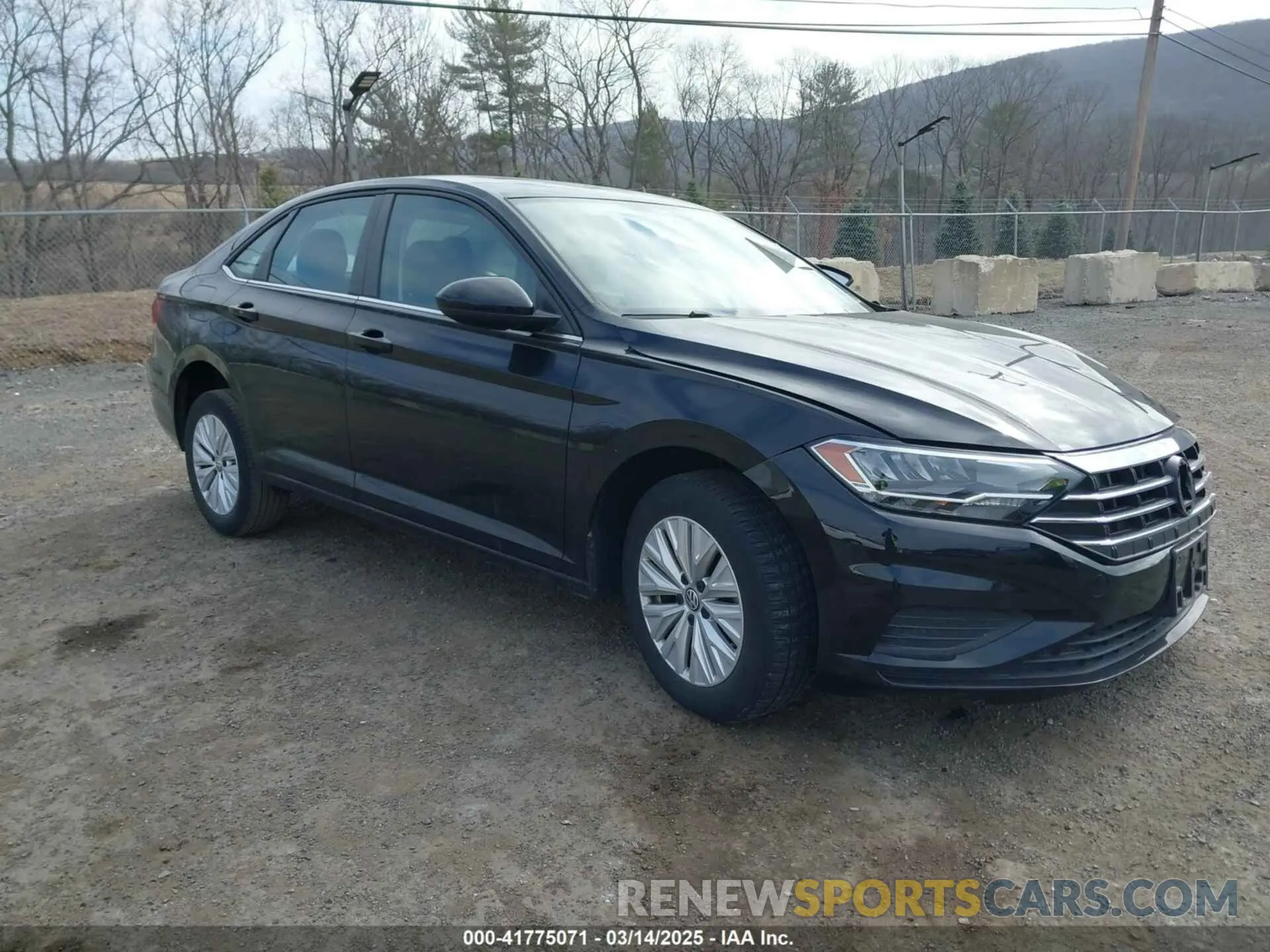 1 Photograph of a damaged car 3VWC57BU7KM084757 VOLKSWAGEN JETTA 2019