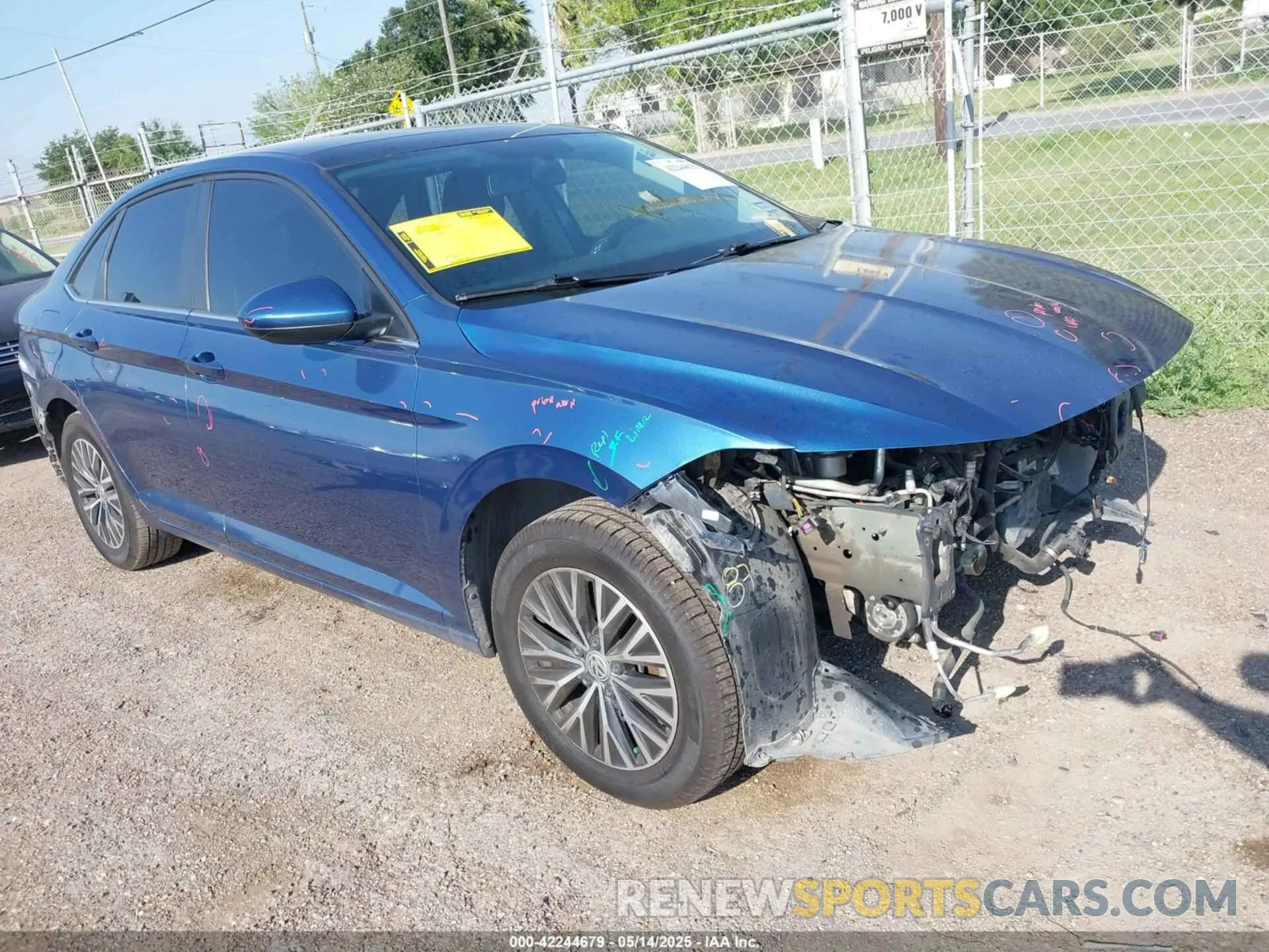 1 Photograph of a damaged car 3VWC57BU7KM104067 VOLKSWAGEN JETTA 2019
