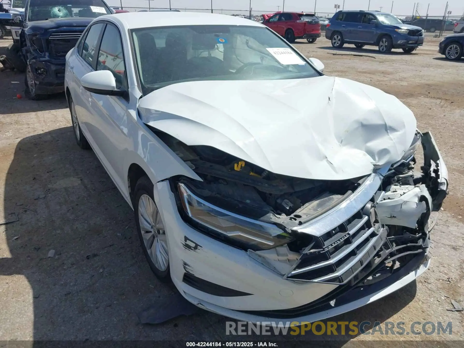 1 Photograph of a damaged car 3VWC57BU7KM110001 VOLKSWAGEN JETTA 2019