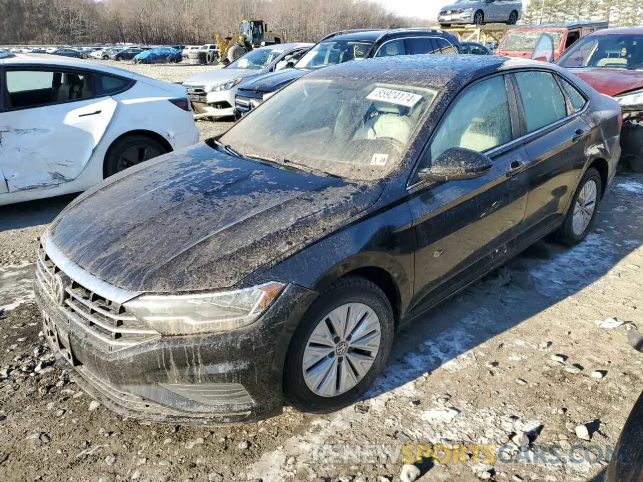 1 Photograph of a damaged car 3VWC57BU7KM113576 VOLKSWAGEN JETTA 2019