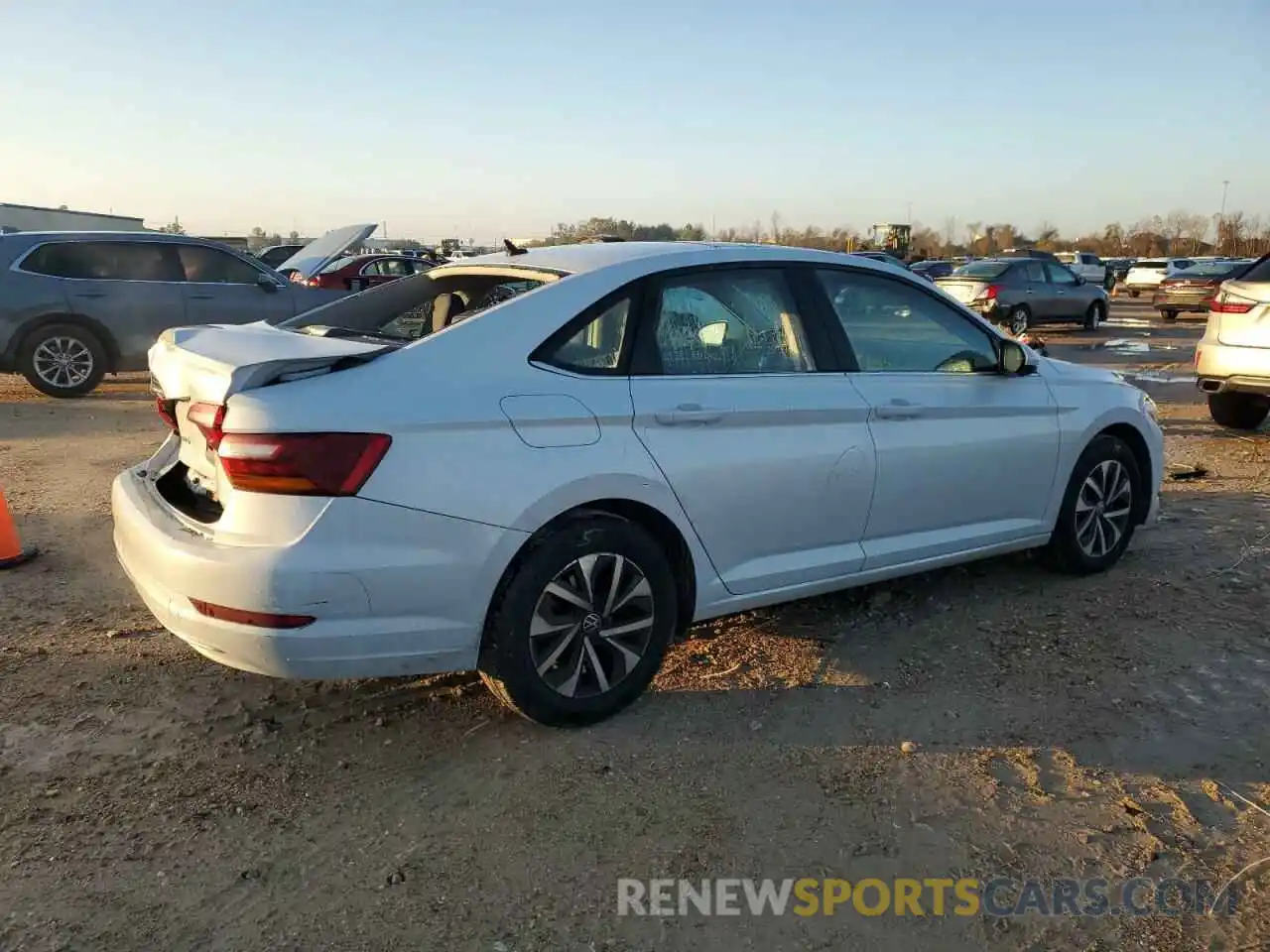 3 Photograph of a damaged car 3VWC57BU7KM141037 VOLKSWAGEN JETTA 2019