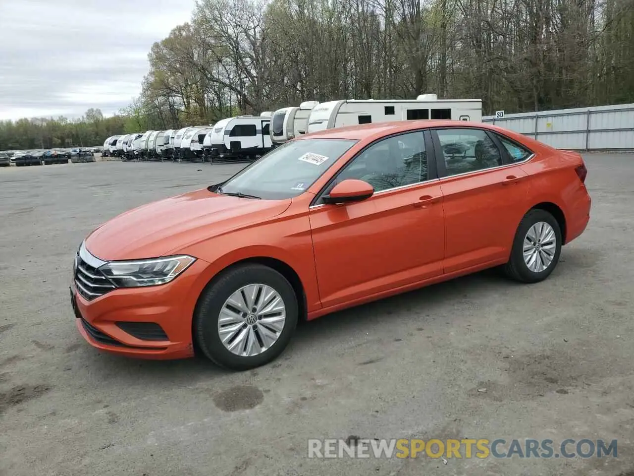 1 Photograph of a damaged car 3VWC57BU7KM152328 VOLKSWAGEN JETTA 2019